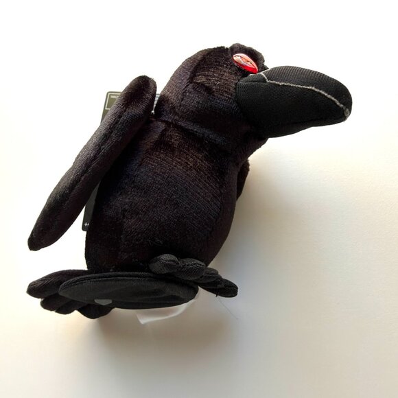 3801 DISNEY PARKS DISNEY HAUNTED MANSION RAVEN CROW WITH RED EYES - Picture 2 of 7